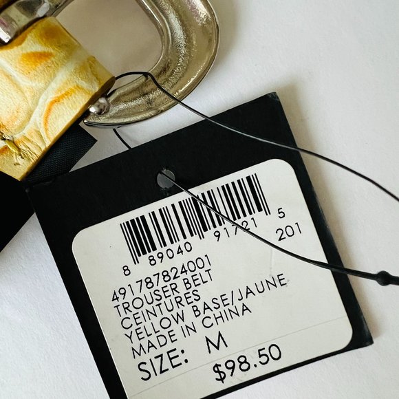 CLUB MONACO Women's Trouser Belt NWT Size M - Picture 2 of 6